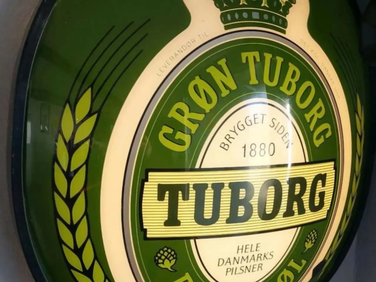 Billede 2 - Tuborg lys reklame