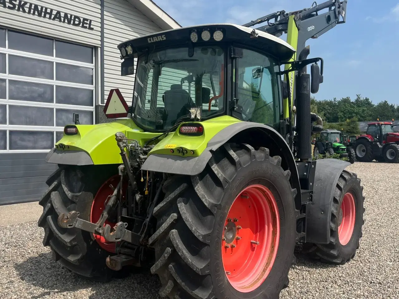 Billede 14 - CLAAS ARION 550 CEBIS Med frontlæsser og frontlift