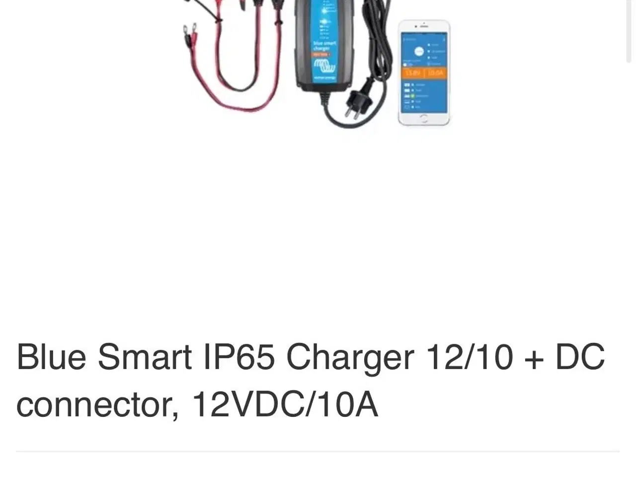 Billede 1 - Victron Blue Power lader 12V 10A