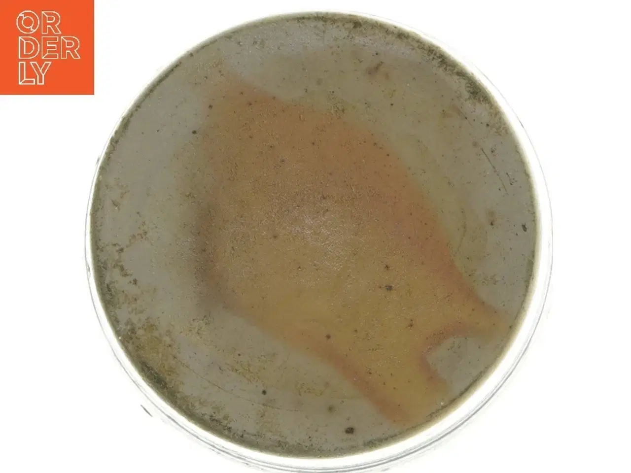 Billede 3 - Keramisk vase med blå dekoration (str. Ø 13,5 cm)