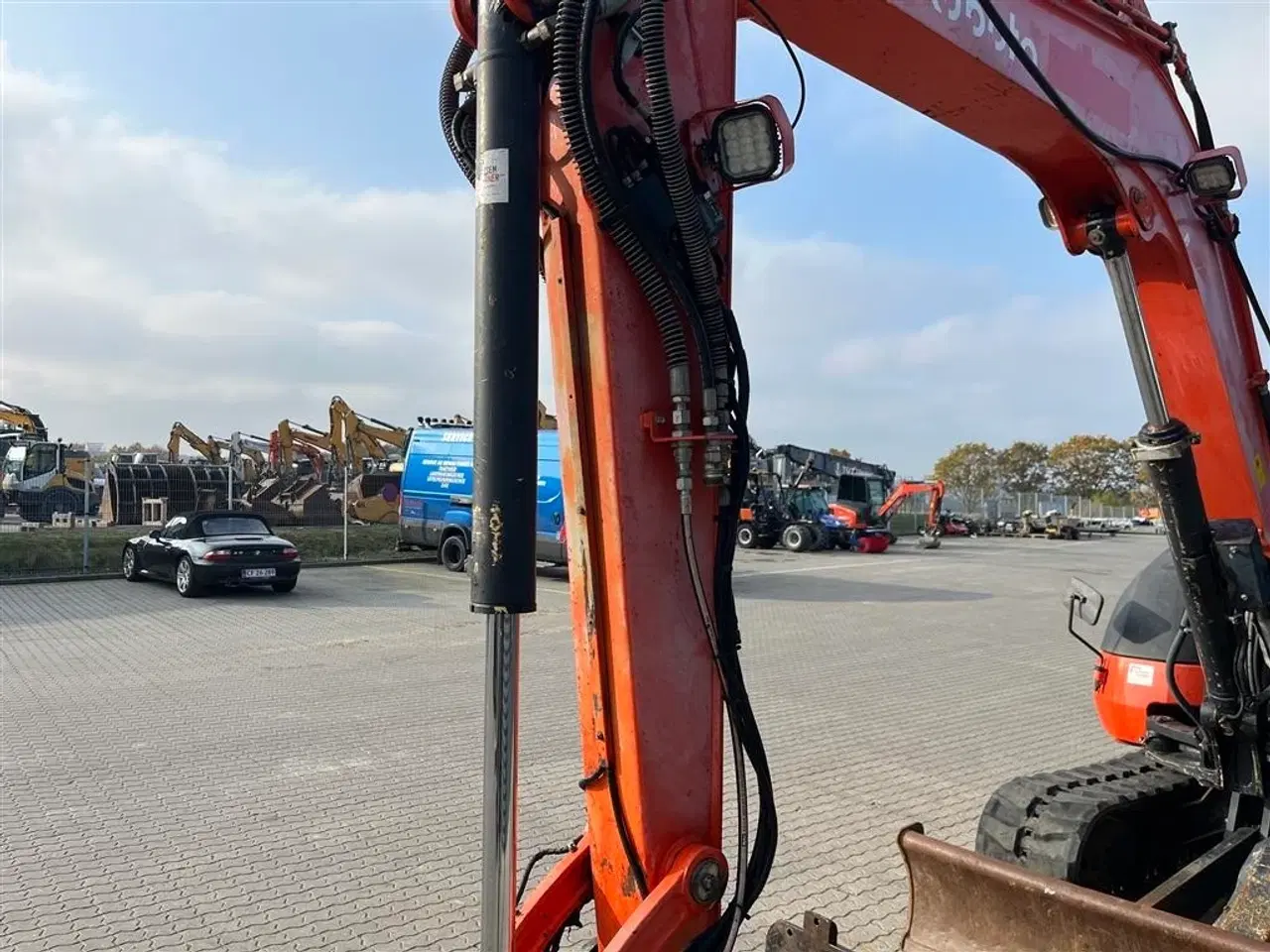 Billede 5 - Kubota KX080-4 Rotortilt centralsmørring