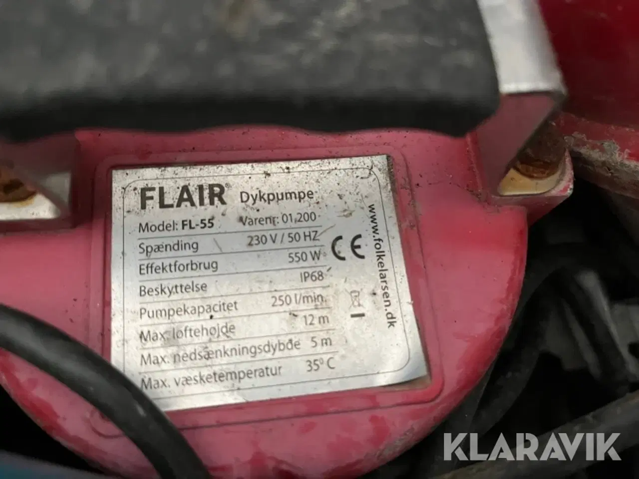 Billede 11 - Dykpumper Flair/Tsurumi 11 styk samt en generator