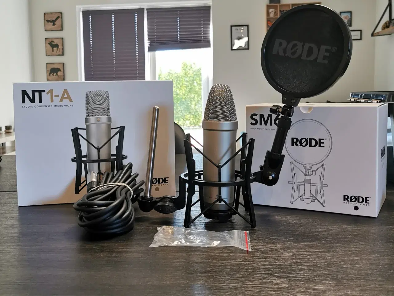 Billede 1 - RØDE - NT1-A Studio Condenser Mikrofon + Popfilter