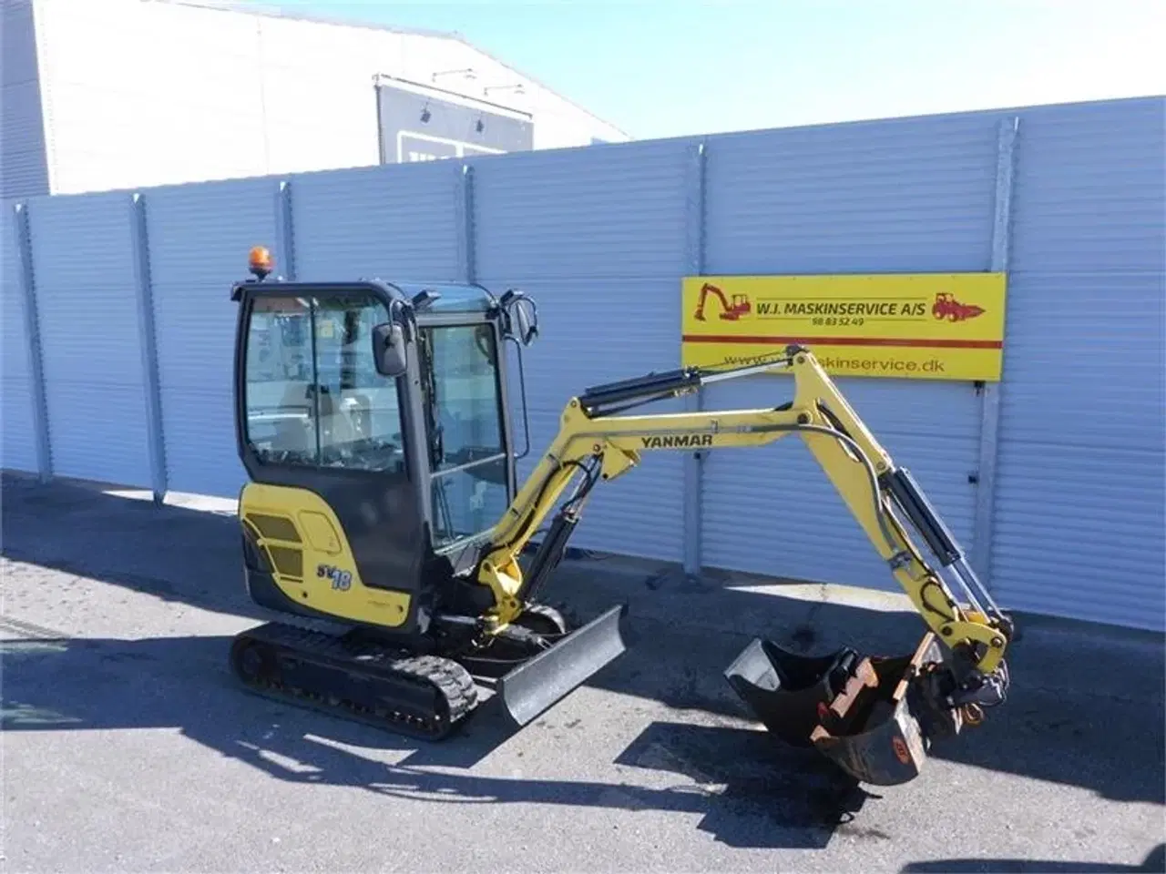 Billede 2 - Yanmar SV 18 tiltmanfæste