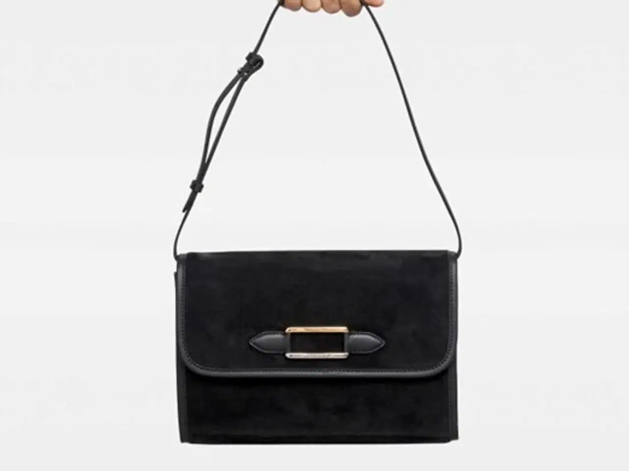 Billede 1 - Lækker Ruskind Clutch fra Decadent Copenhagen