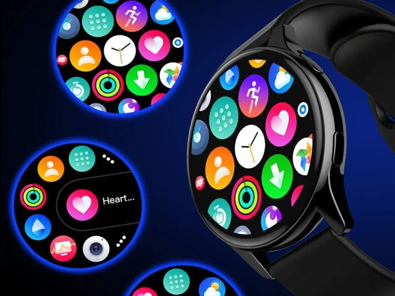 Billede 7 - Smartwatch PRO – Pulsmåler, sportstilstande og magnetisk opladning