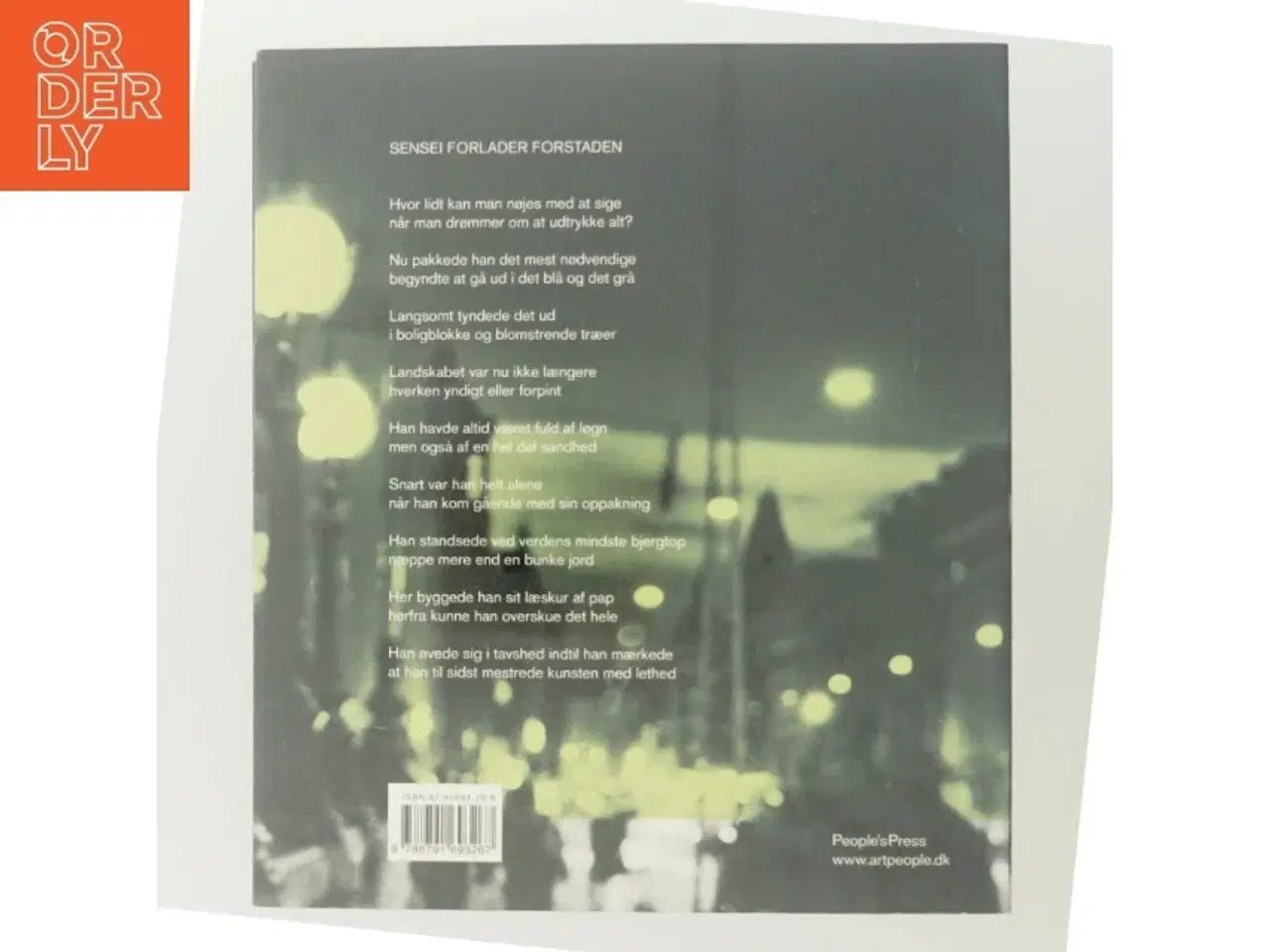 Billede 3 - Sensei forlader forstaden : digte af Kim Skotte (Bog)