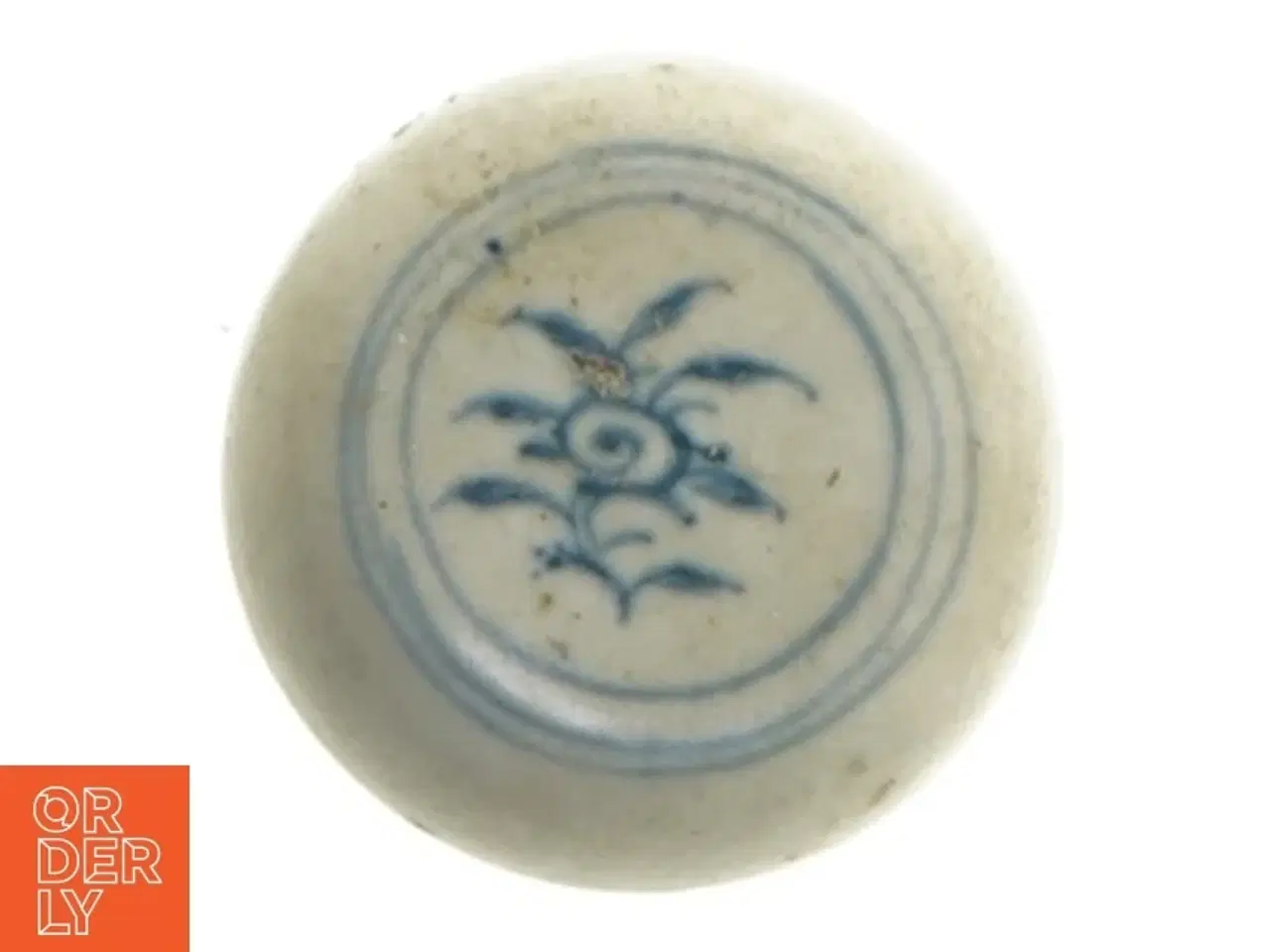 Billede 4 - Lille porcelæn opbevaringskrukke (str. Ø 5 cm)