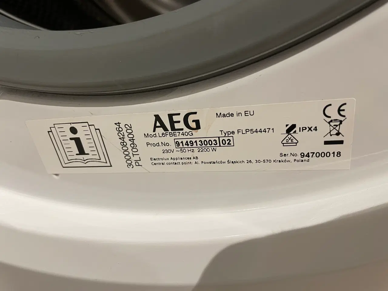 Billede 3 - Vaskemaskine AEG