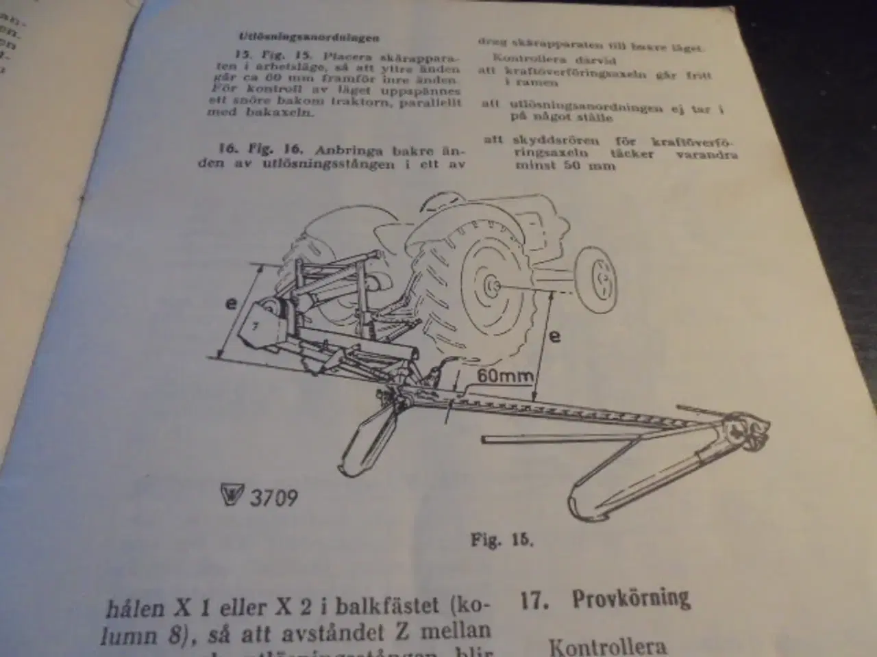 Billede 3 - Traktordrevet Slåttermaskin fra Westeråsmaskiner  