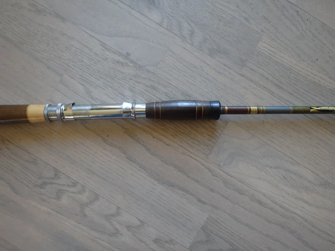 Billede 5 - Vintage Pirkestang mærket Roddy Matic 6 fod USA