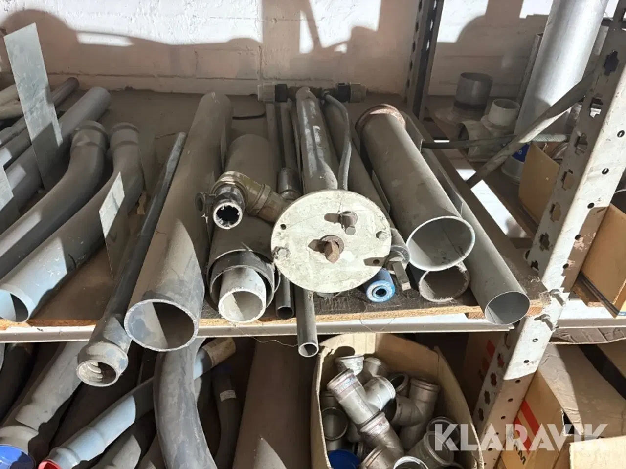 Billede 5 - Blandet lot assorteret rør pvc/stål