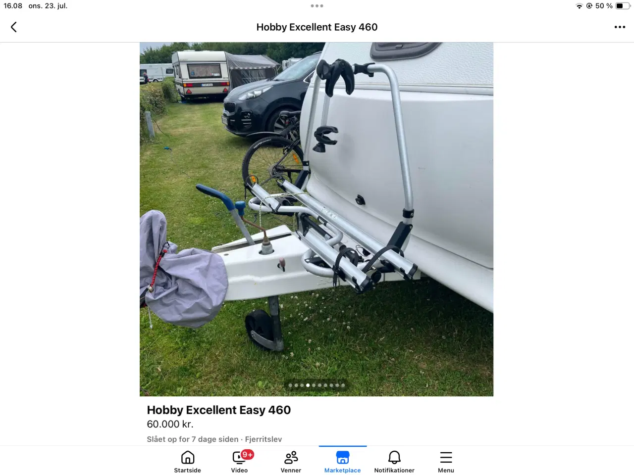 Billede 3 - Campingvogn Hobby 460