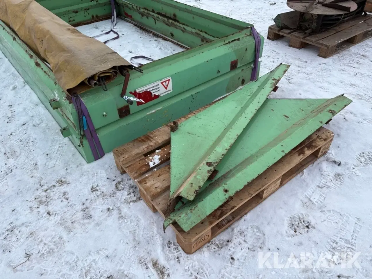 Billede 12 - Dele til kalkspreder Bredal V48