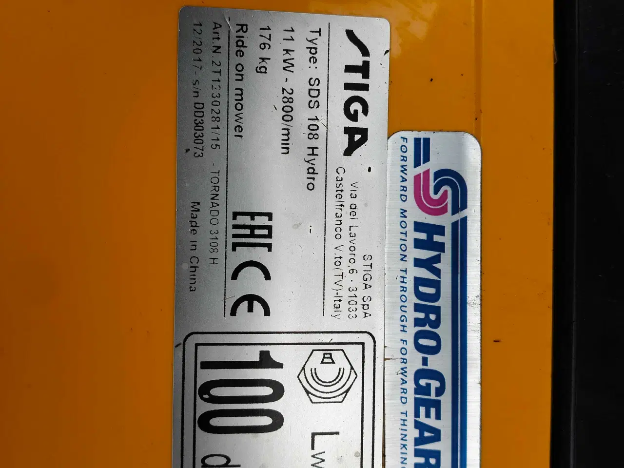 Billede 6 - Stiga tornado 3108 H