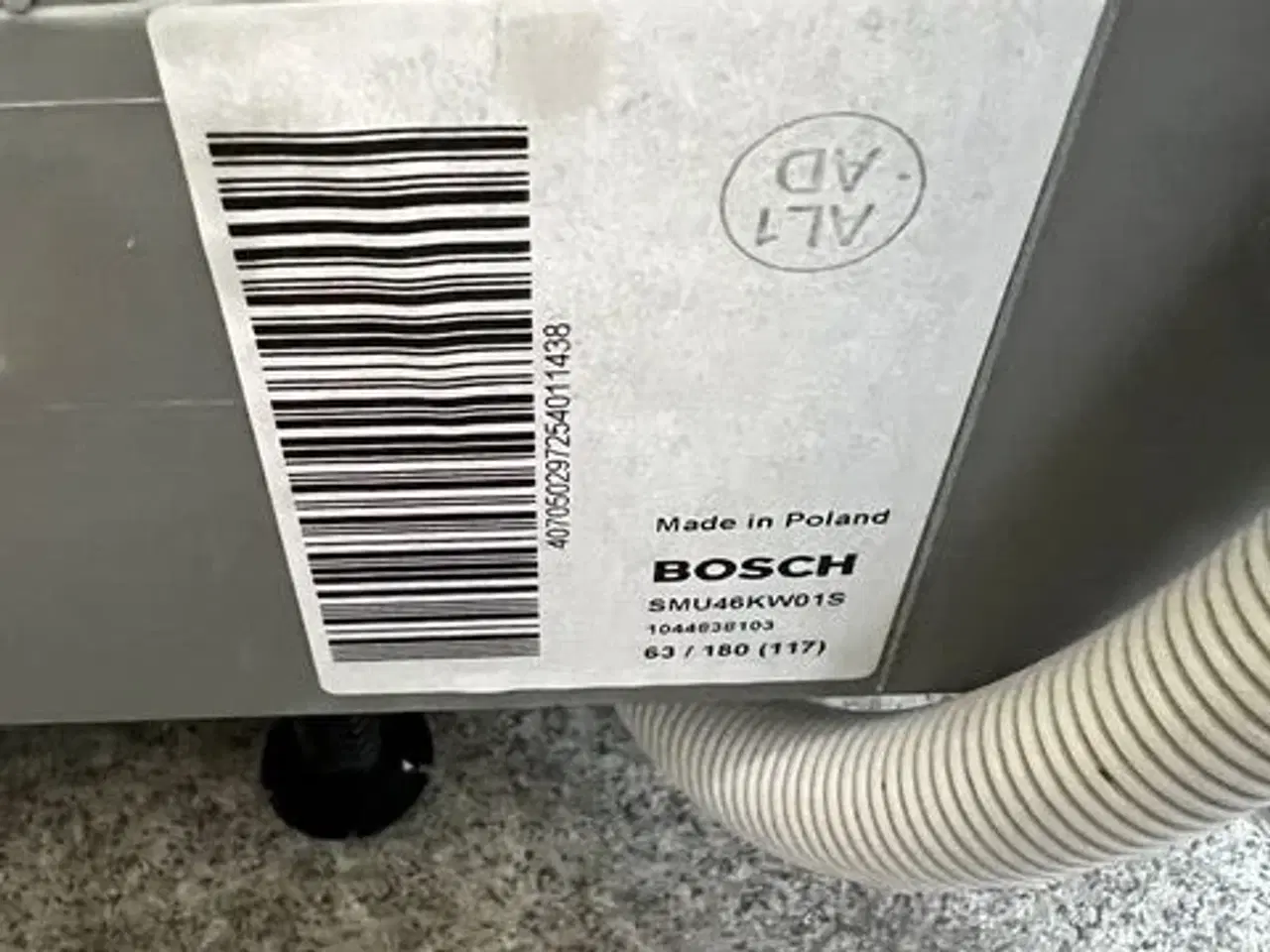 Billede 3 - Opvaskemaskine BOSCH SMU46KW01S