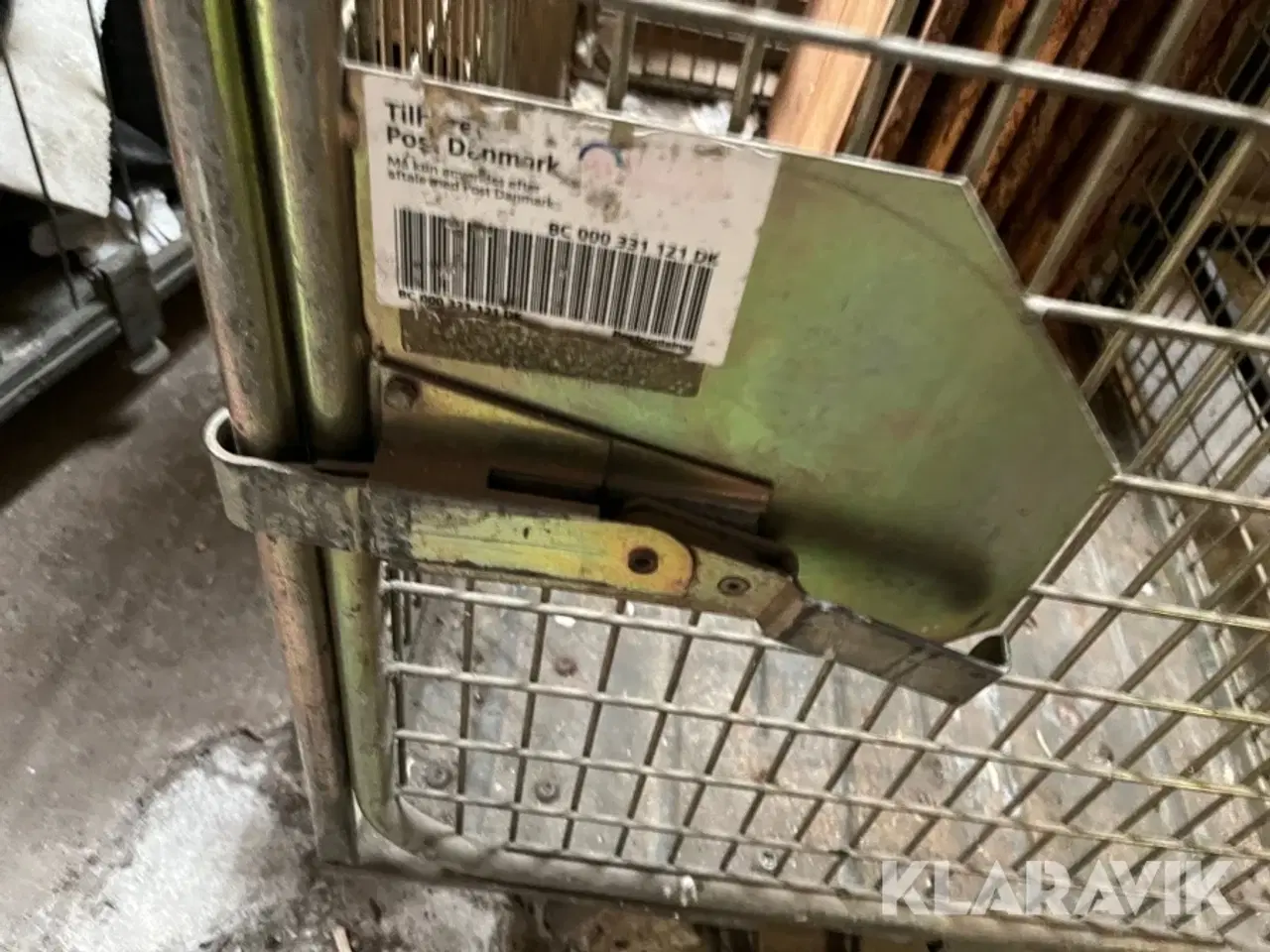Billede 10 - Stålbur til postpakker