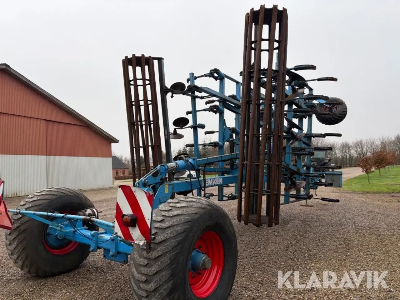 Billede 5 - Stubharve Lemken Achat 9 med bremser
