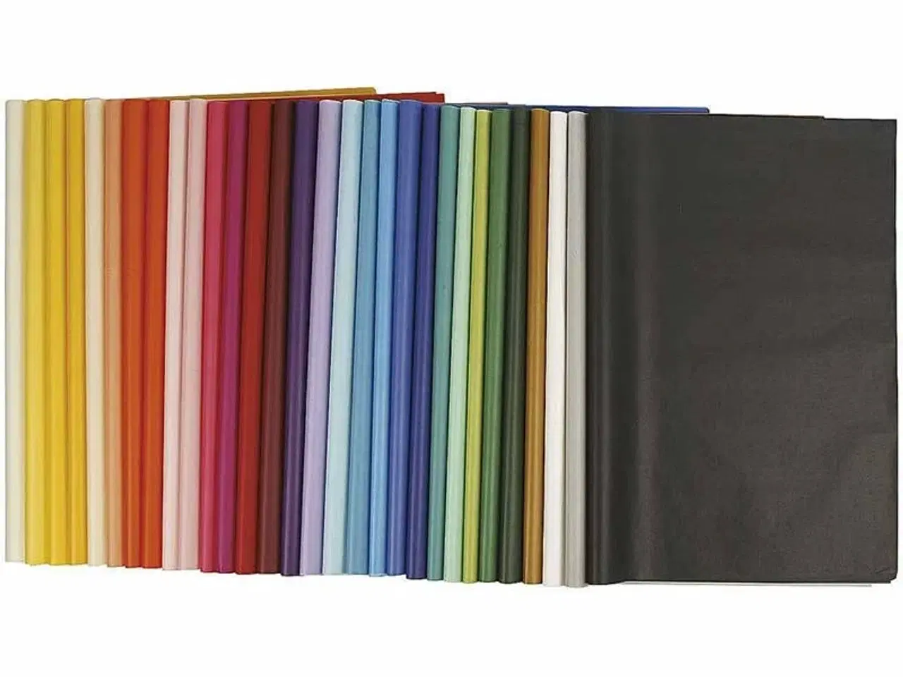 Billede 1 - Silkepapir 50x70 cm - 300 ark i høj kvalitet