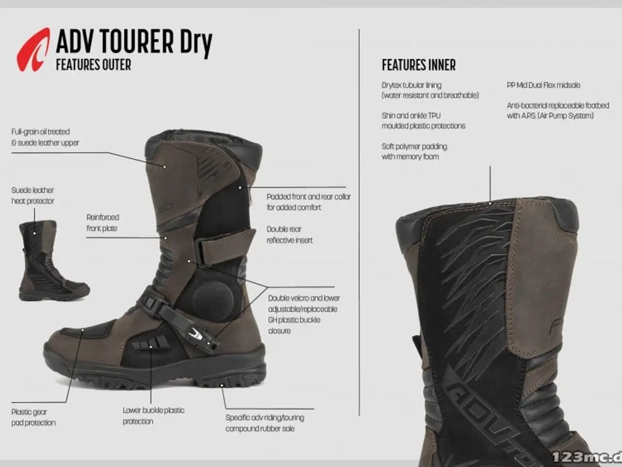 Billede 2 - Forma ADV Tourer Dry Sort