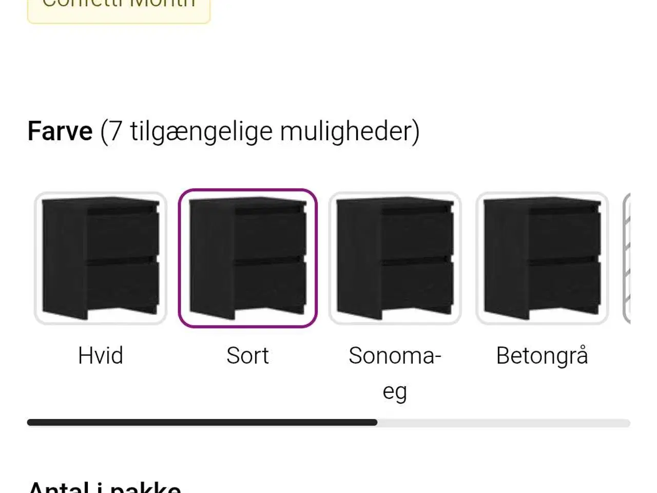 Billede 2 - To helt nye sengeborde 