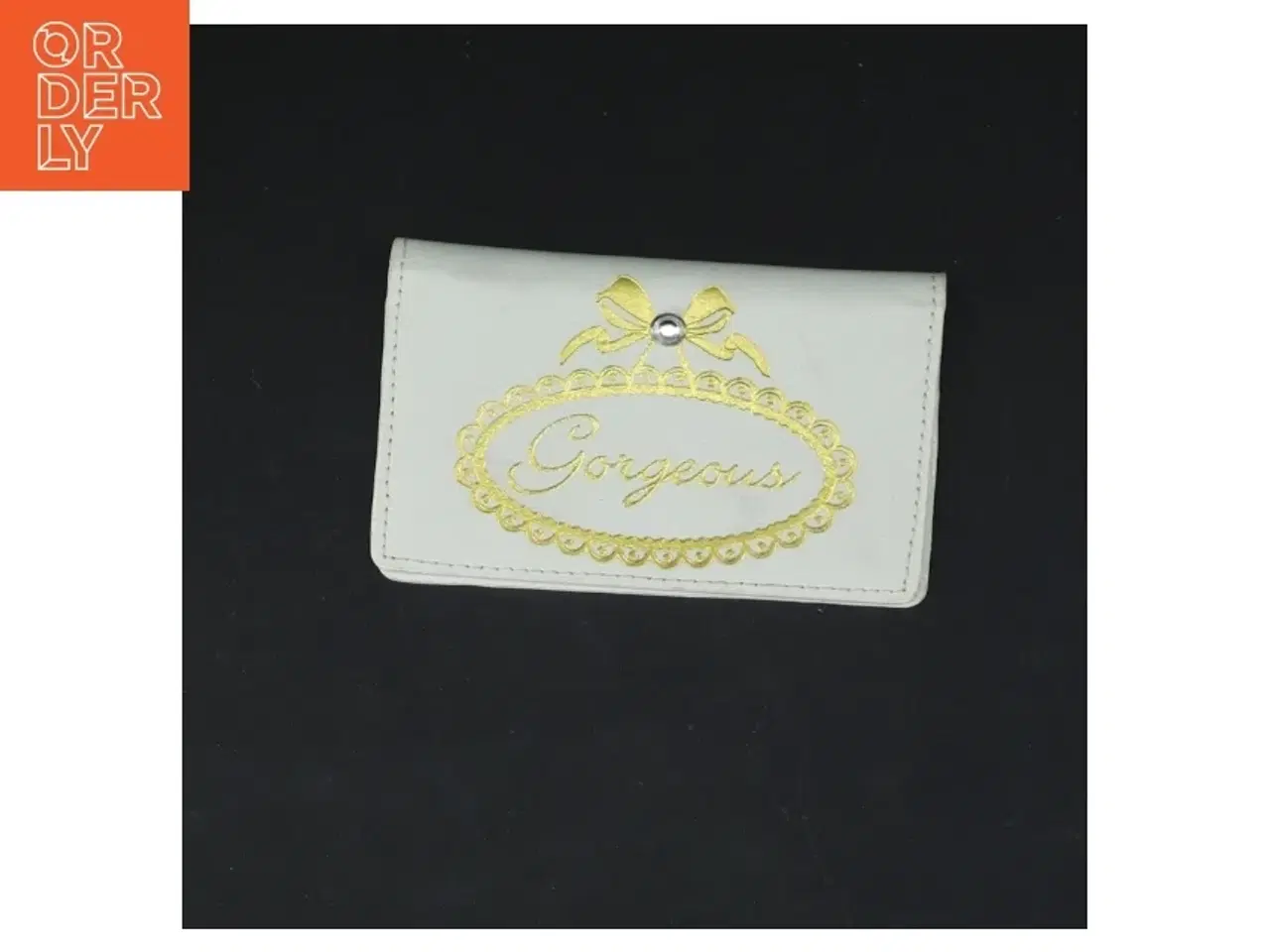 Billede 1 - Lille pung med 'Gorgeous' design (str. 7x10 cm)