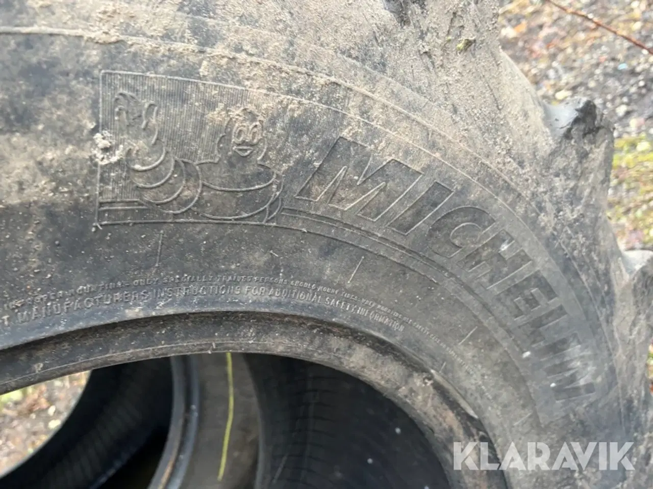 Billede 3 - Landbrugsdæk Michelin 600/60R30 XeoBib 2 styk