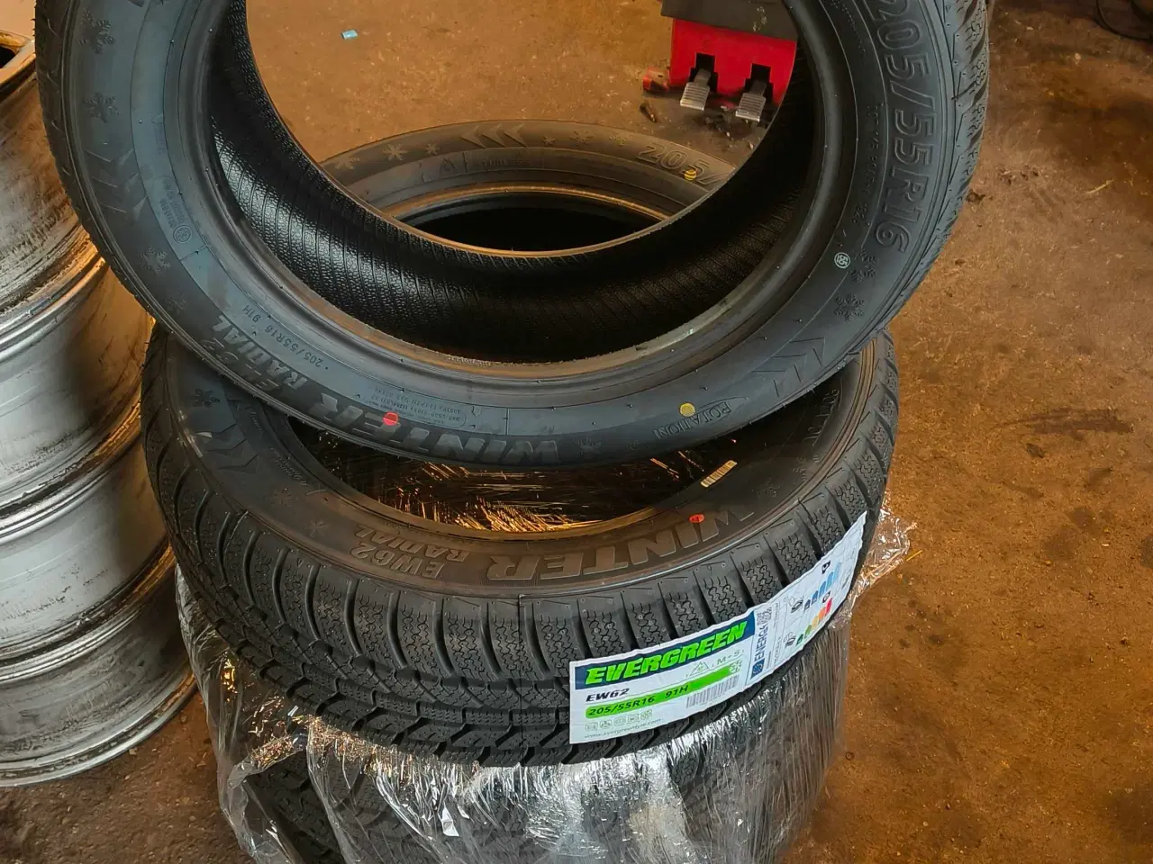 Billede 1 - 205/55/16 vinterdæk 