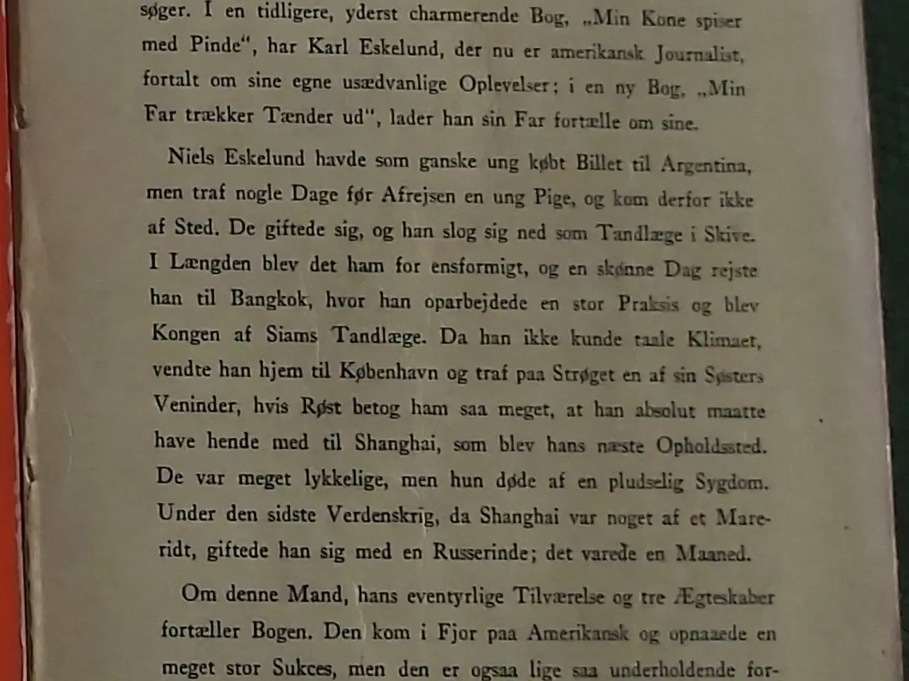 Billede 2 - Karl Eskelund: Min far trækker tænder ud