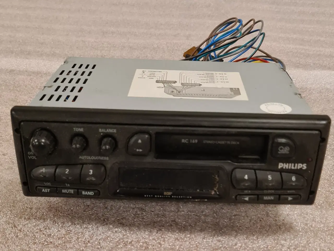 Billede 1 - Philips RC 169 Stereo Cassette Deck