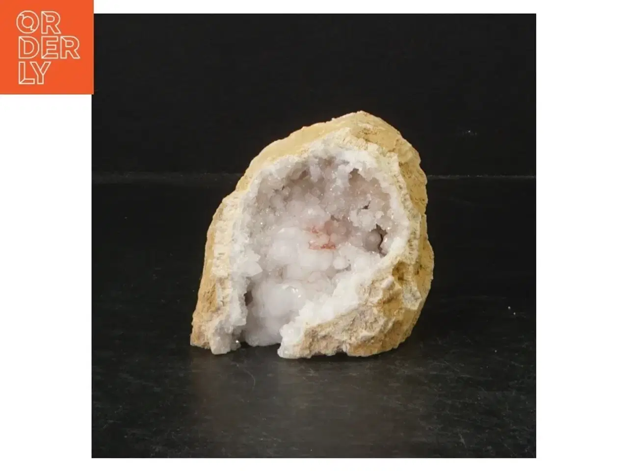 Billede 1 - Geode med krystaller (str. 11 cm)