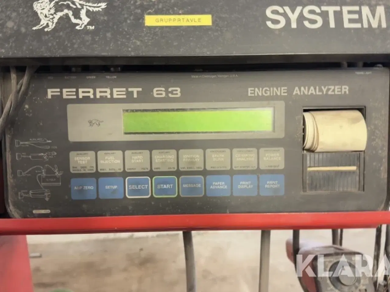 Billede 6 - Elektronisk motoranalysator Ferret 63 Diagnose- og Motortestsystem