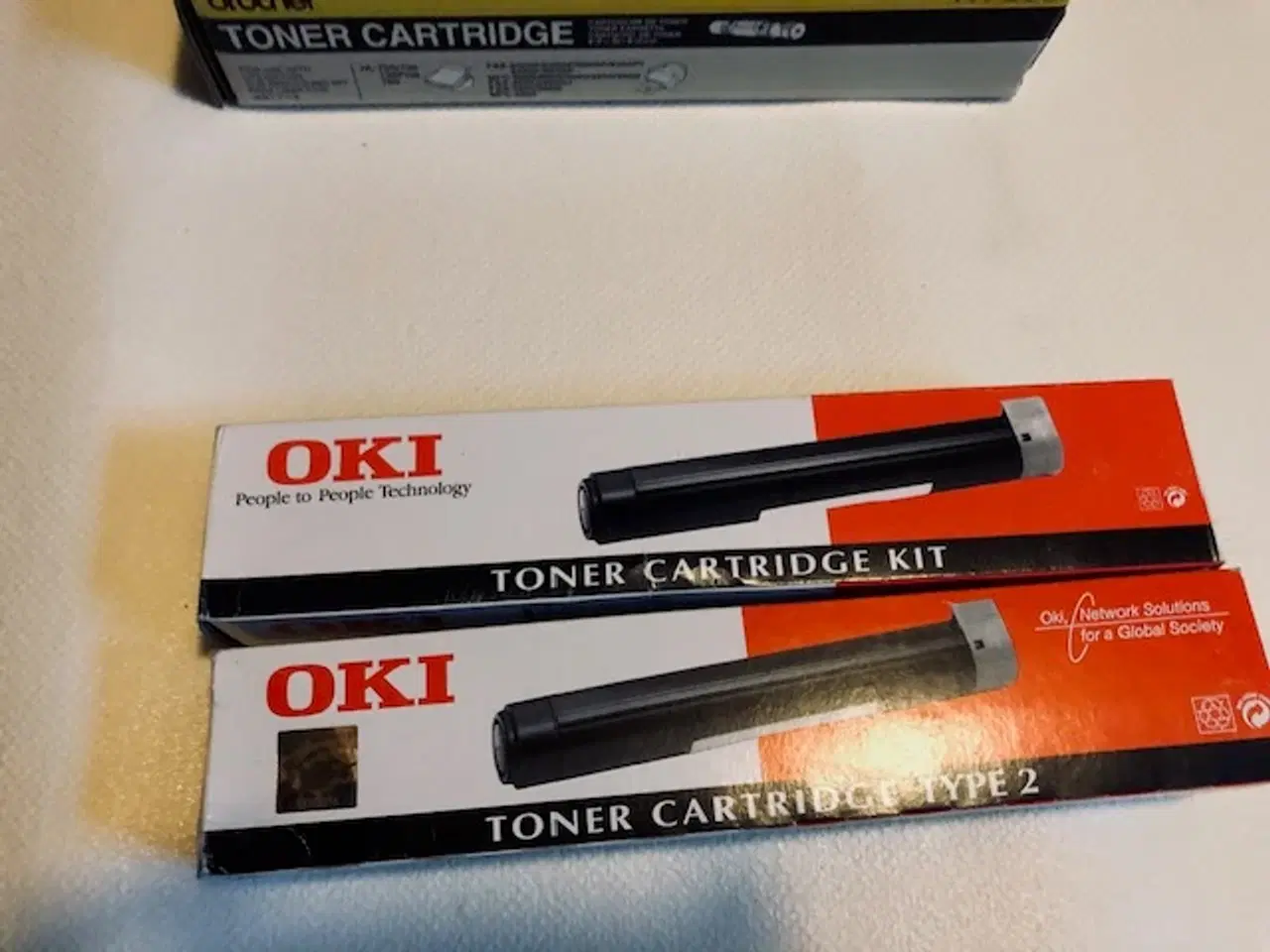 Billede 1 - Toner 2 stk. OKI Cartridge Kit Type 2