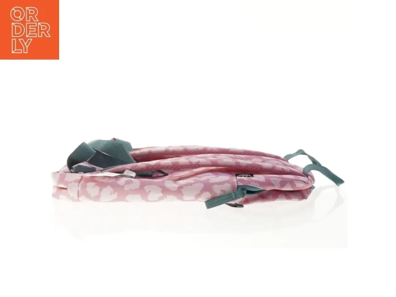 Billede 4 - Lyserød og grå børne rygsæk med dyremønster fra IKEA (str. 40 x 32 cm)