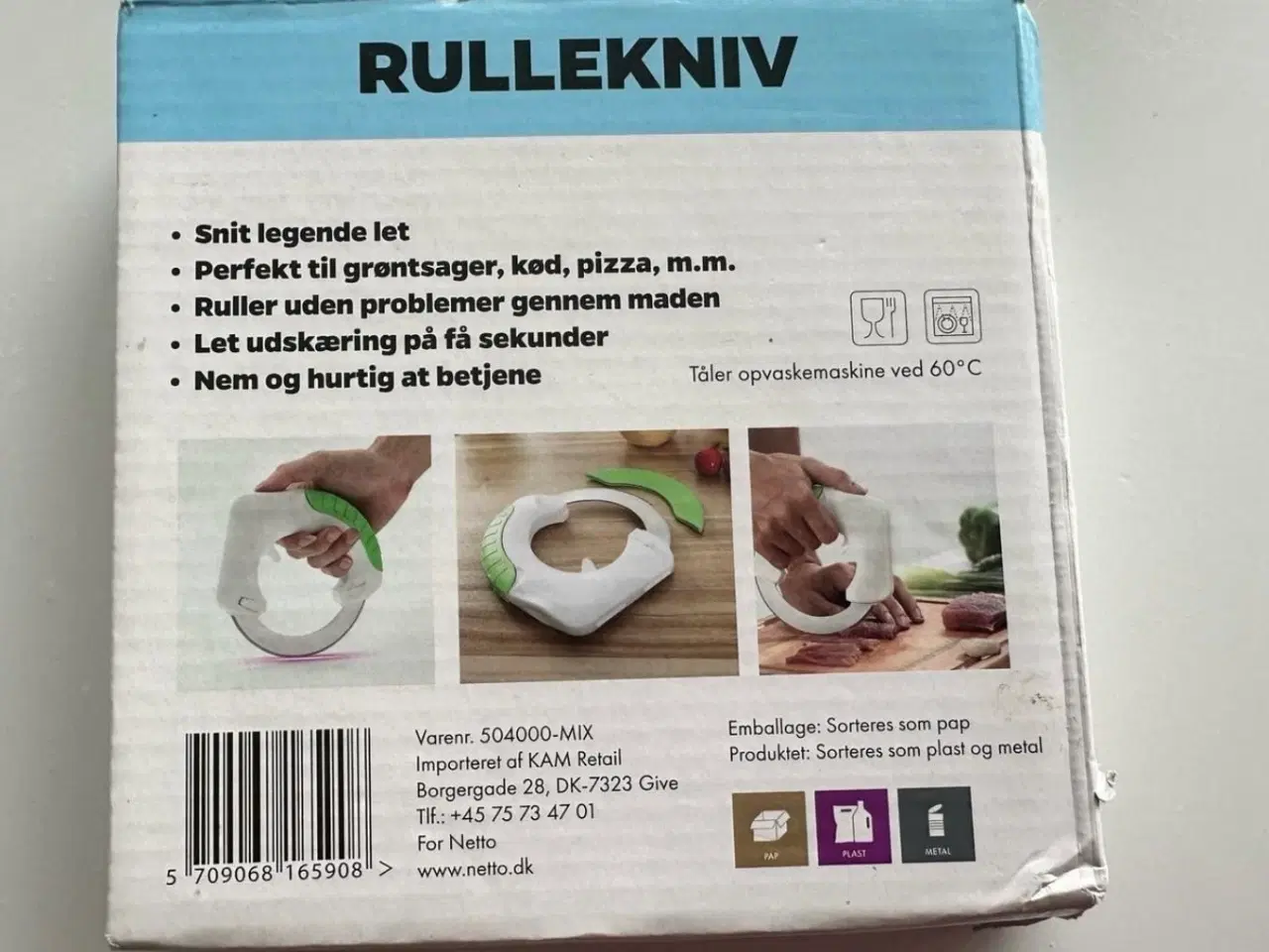 Billede 2 - Rullekniv - ny og uåbent