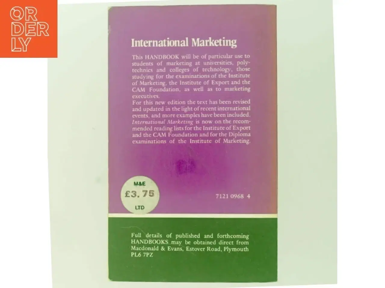 Billede 3 - International Marketing af L.S. Walsh, Anden Udgave (bog)