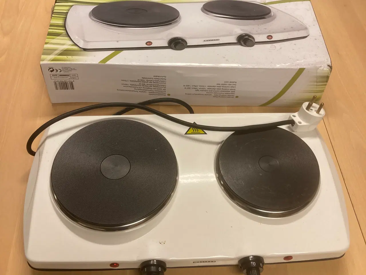 Billede 1 - Melissa dobbelt kogeplader