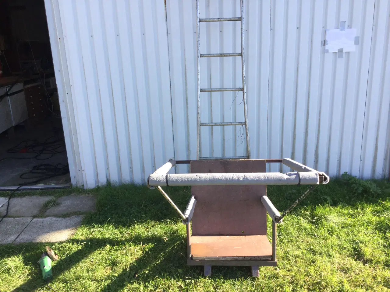 Billede 1 - 2 styk skydestiger brugt