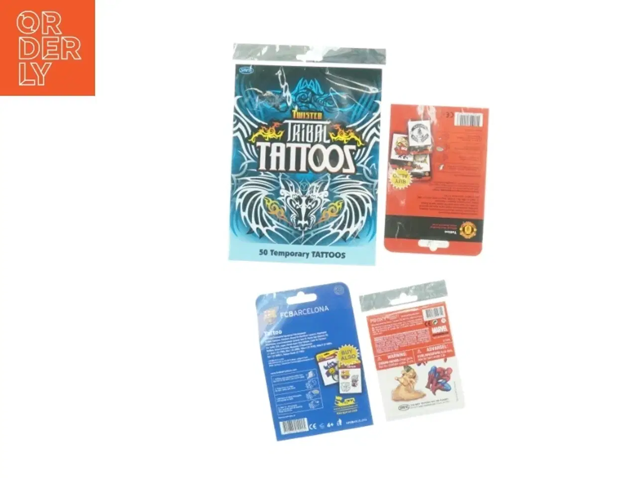 Billede 2 - Tatoveringer (str. 20 x 16 cm til 11 x 9 cm)