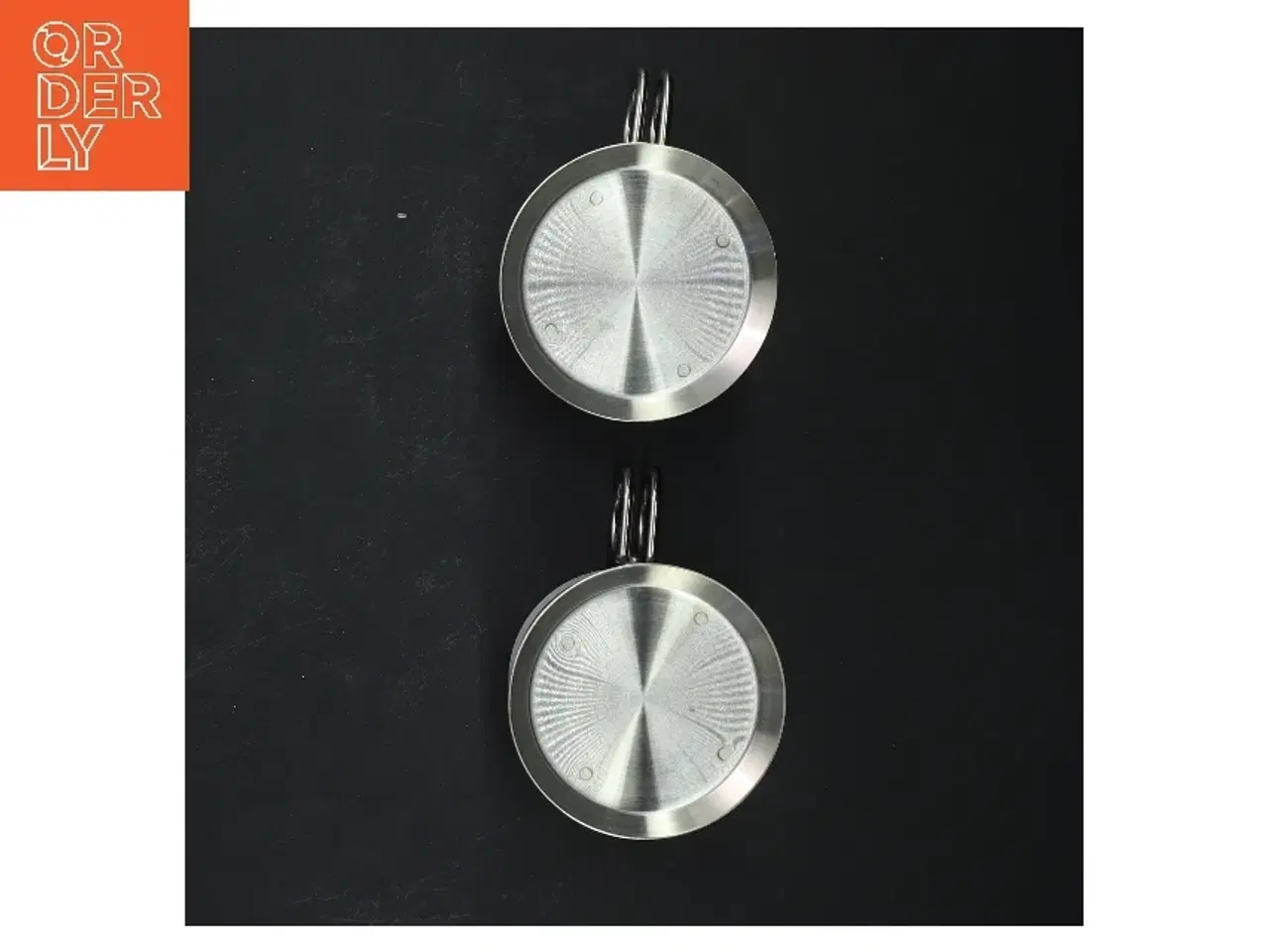 Billede 2 - Sæt af porcelænskrus fra Menumed metalhåndtag (str. 6 cm)