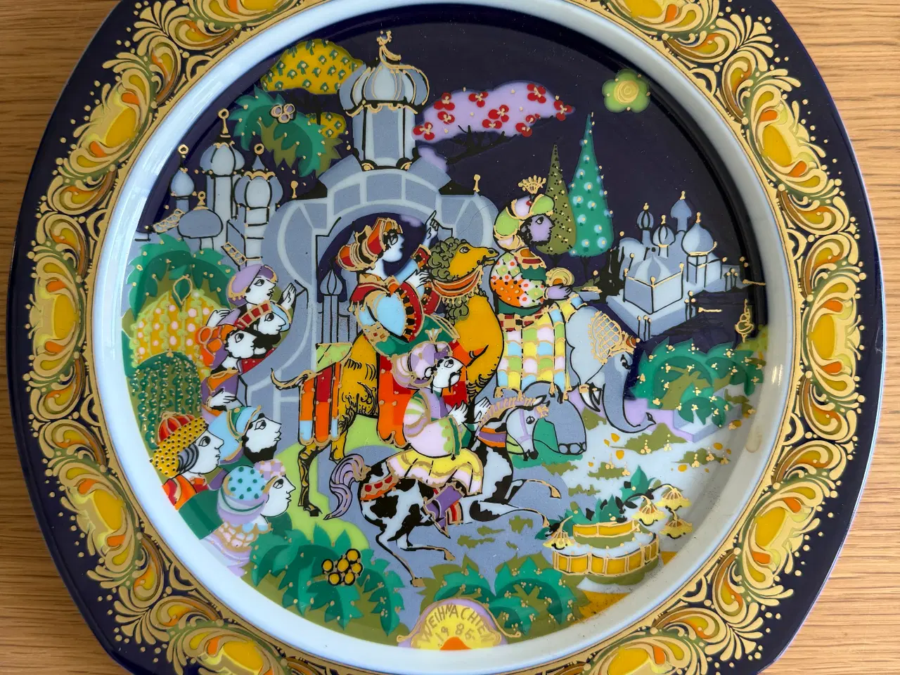 Billede 1 - Bjørn Wiinblad jule platte 