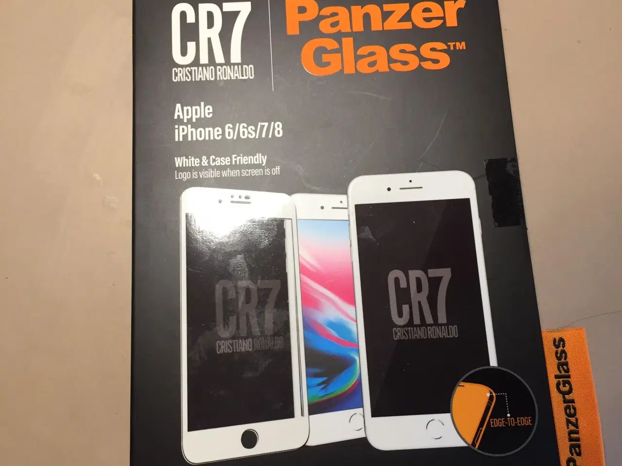 Billede 1 - PanzerGlass CR7 - Apple iPhone 6/6s/7/8 
