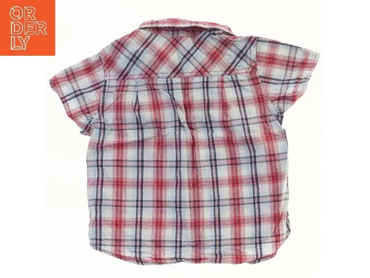 Billede 2 - Kortærmet ternet skjorte til børn fra H&M (str. 92)