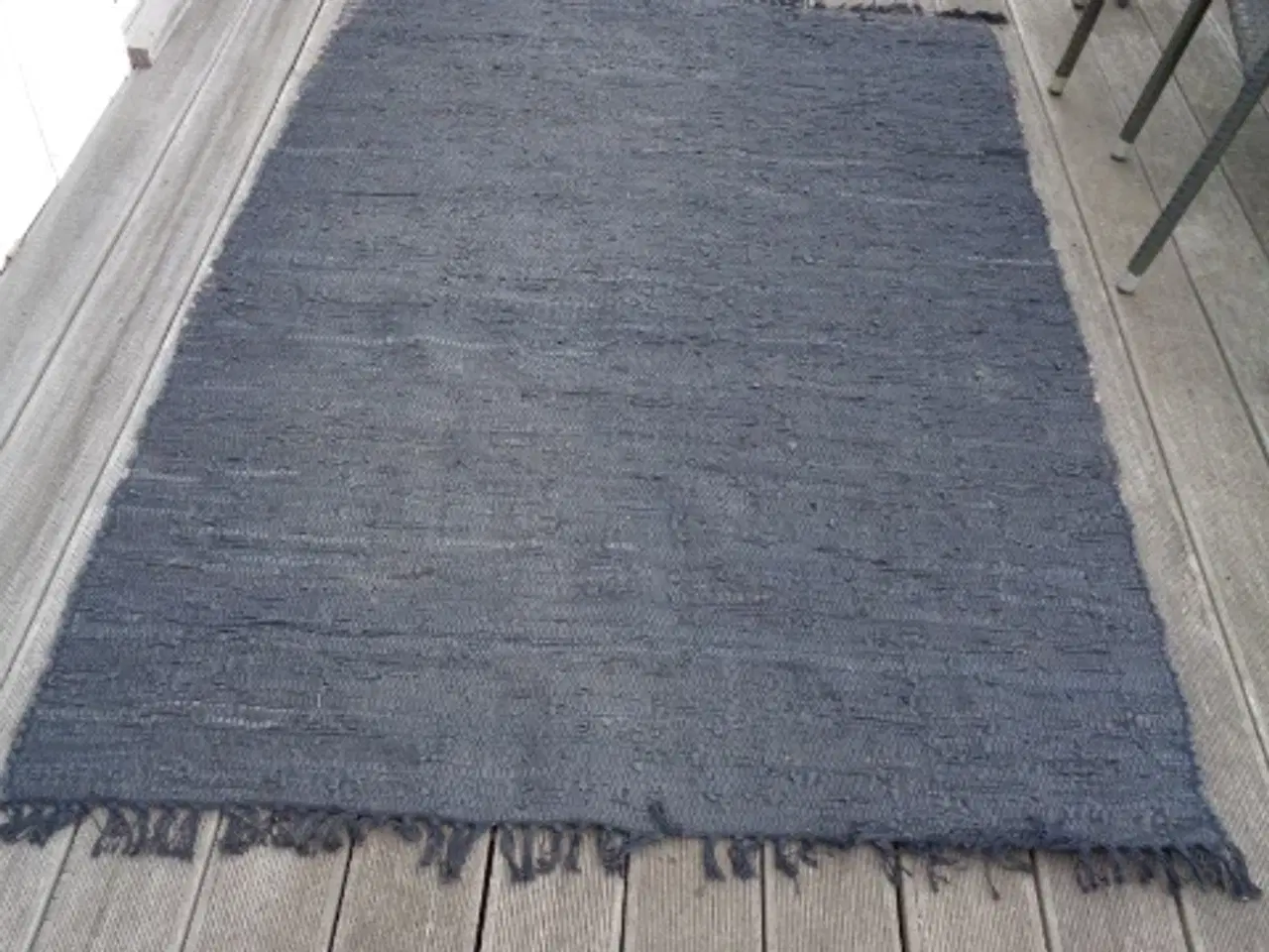 Billede 1 - Lædertæppe