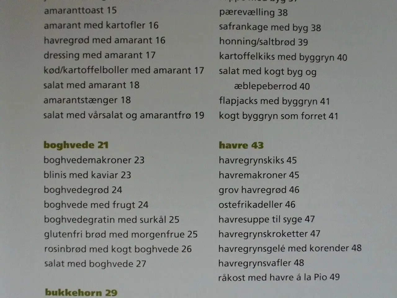 Billede 2 - mad med korn og frø - en kogebog, af anemette oles