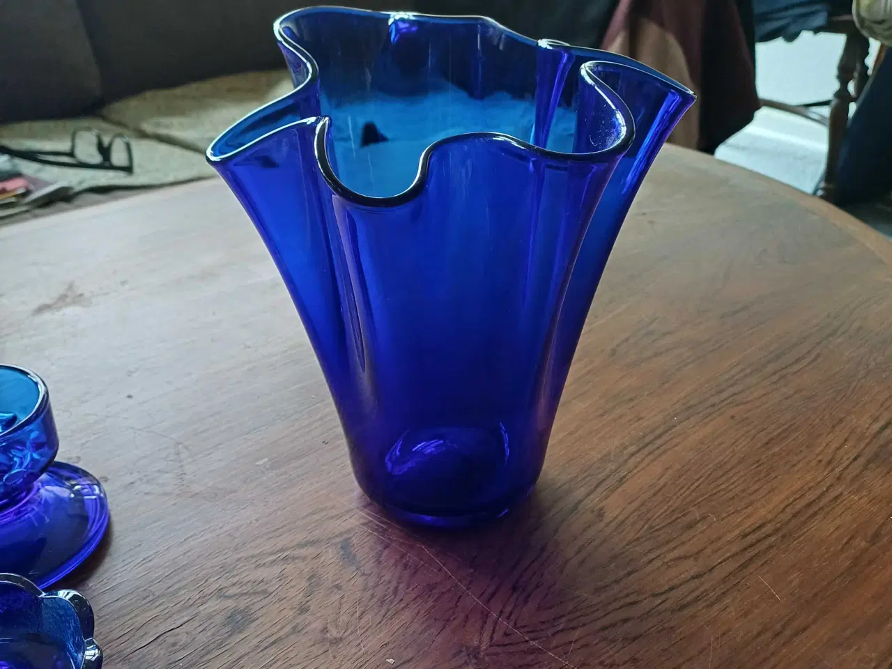 Billede 2 - Forskellige blåt glas