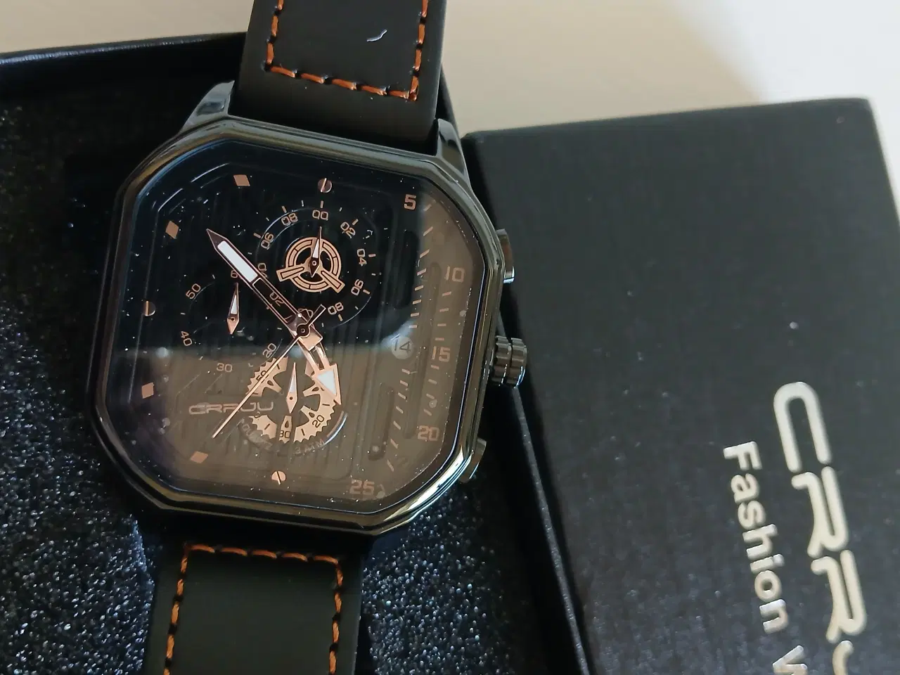 Billede 3 - Crrju Herre sports kronograf  (U4)