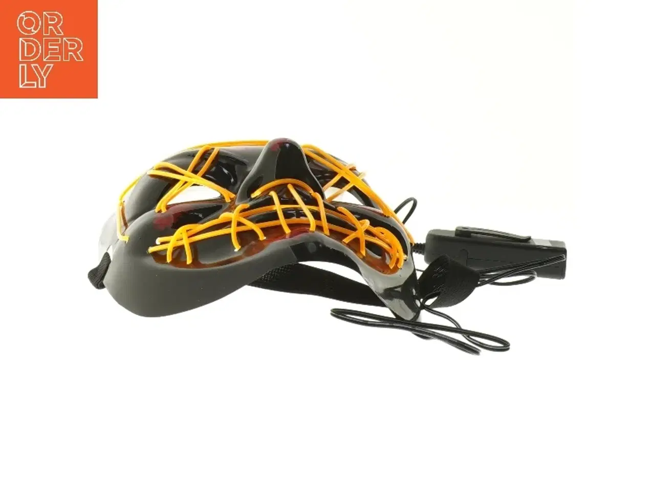 Billede 3 - LED maske med lysrør og kontrolboks (str. 22x18 cm)