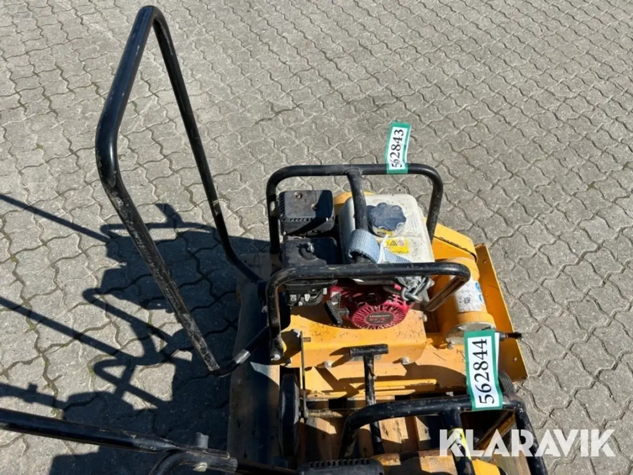 Billede 2 - Pladevibrator Euro Shatal PC1613