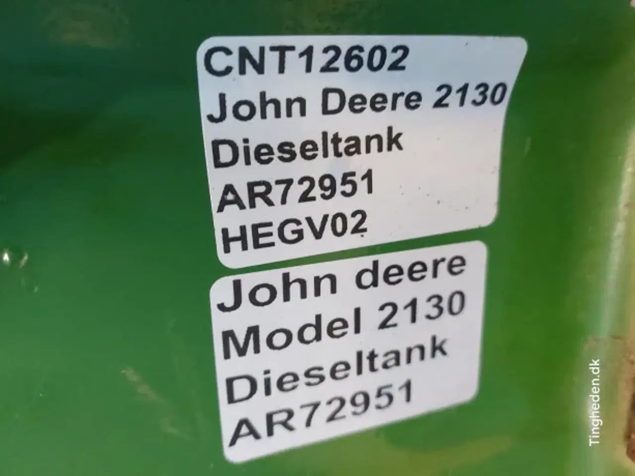 Billede 14 - John Deere 2130 Dieseltank AR72951